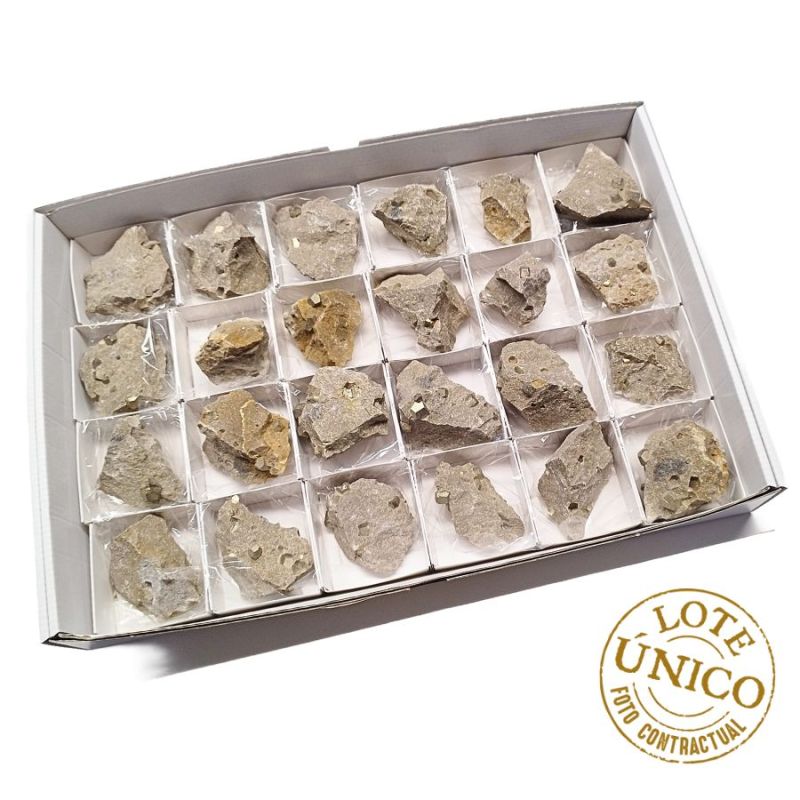 Pyrite Matrix (Pyritohedrons). Lot 24 Un.