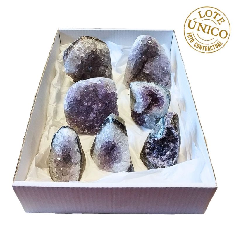 Geoda Amatista (5,2kg). Lote 7 Un.