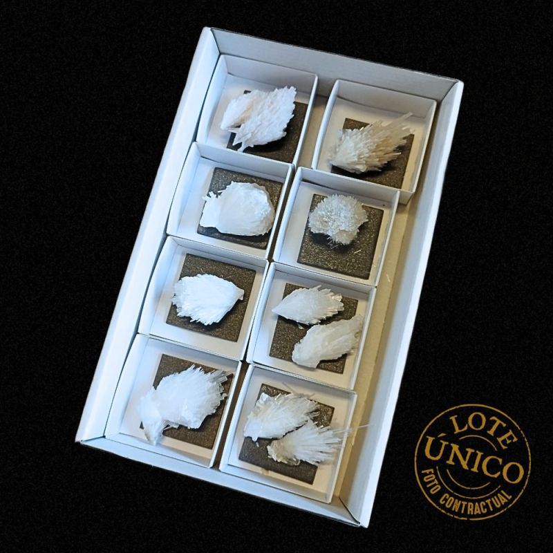 Mesolite (India). Lot 8 Un.