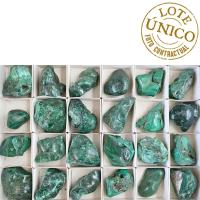 Malaquita Botroidal Pulida. Lote 24 Un.