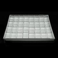 Caja Plástico 62x47x42mm. B.Blanca. Set 32Un