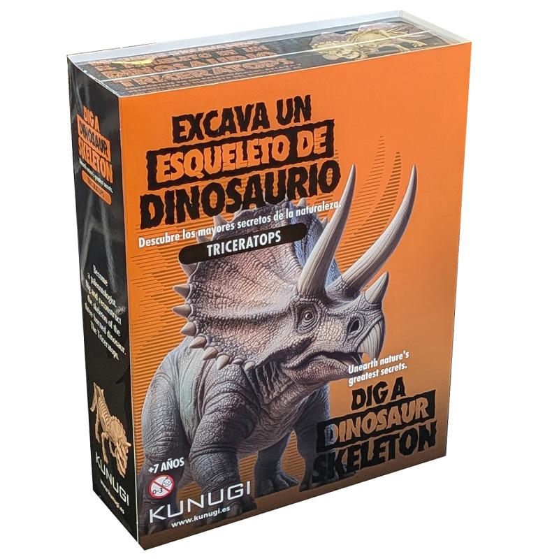 Excavadinos Triceratops "Paleontologia"