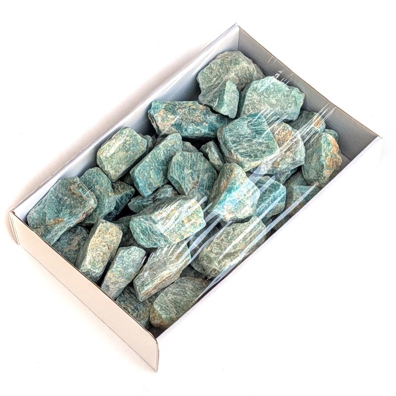 Amazonita (3-5cm). Lote 1,5kg
