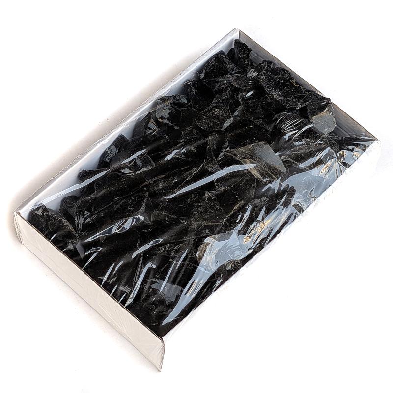 Obsidiana Negra (3-6cm). Lote 1,5kg
