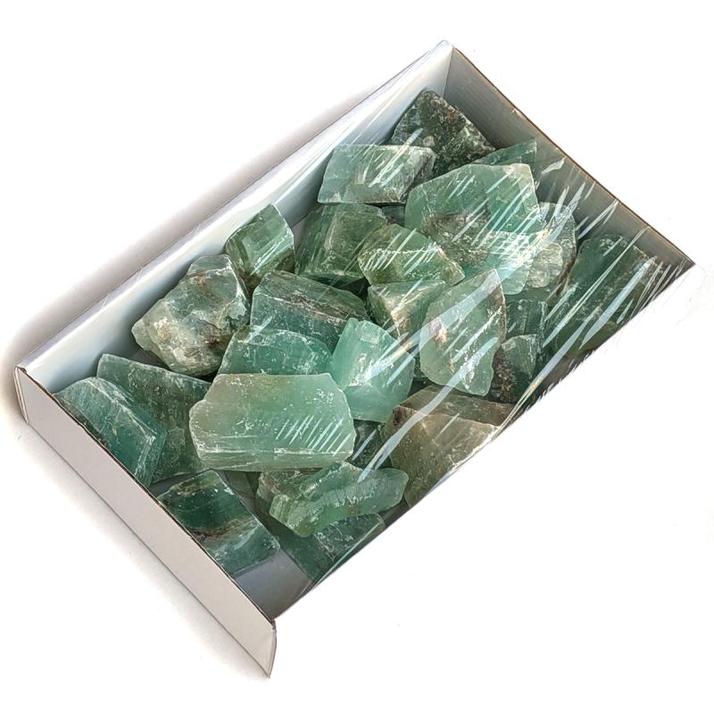Calcita Verde (4-6cm). Lote 1,5kg