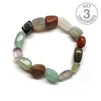 Pulsera Surtido Rodado Irregular (set 3u.)