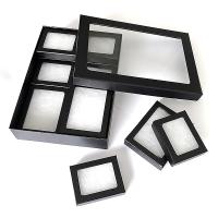 Set 12 cajas tapa cristal.