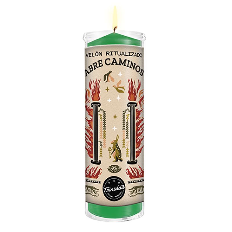 Ritualized Candle "Open Pathways" (Trinidad)