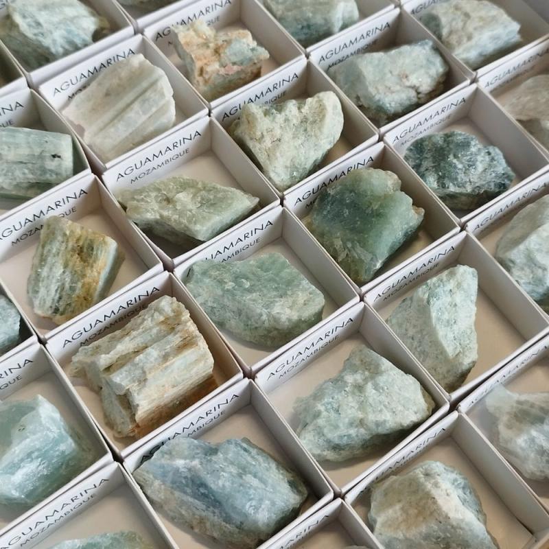 Aguamarina (Calidad "A"). Set 54 unidades