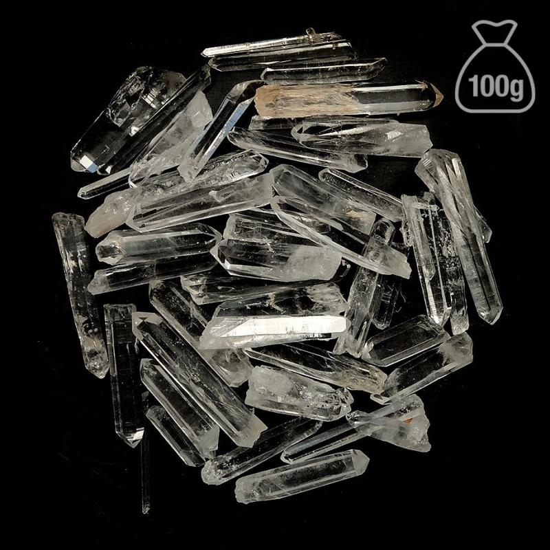 Cristal de Roca Puntas "Agujas" (Colombia) (Precio por 100g)