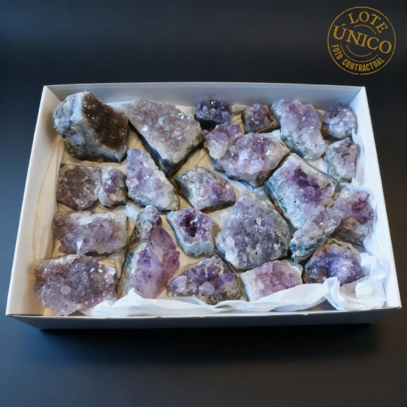 Lote Drusas Amatista (Brasil)