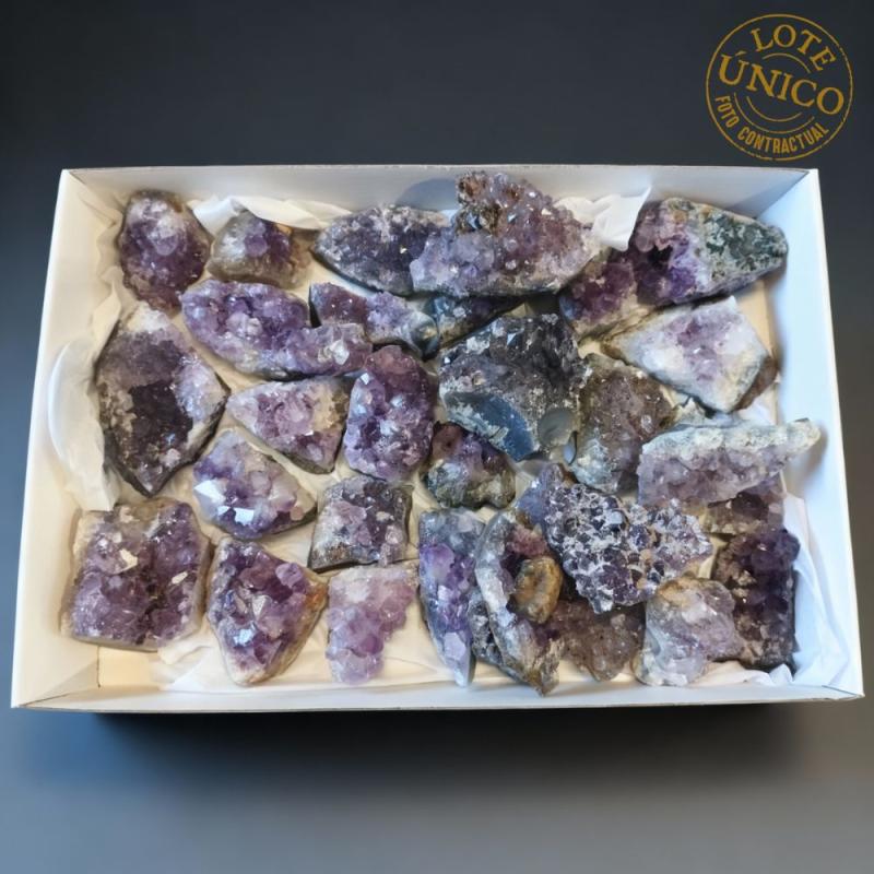 Lote Drusas Amatista (Brasil)
