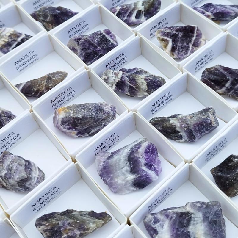 Amatista Bandeada. Set 54 unidades