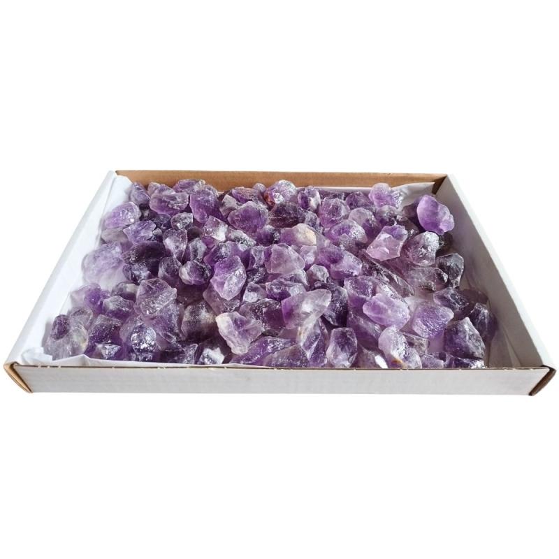 Améthyste (Brésil). Boîte de 4kg
