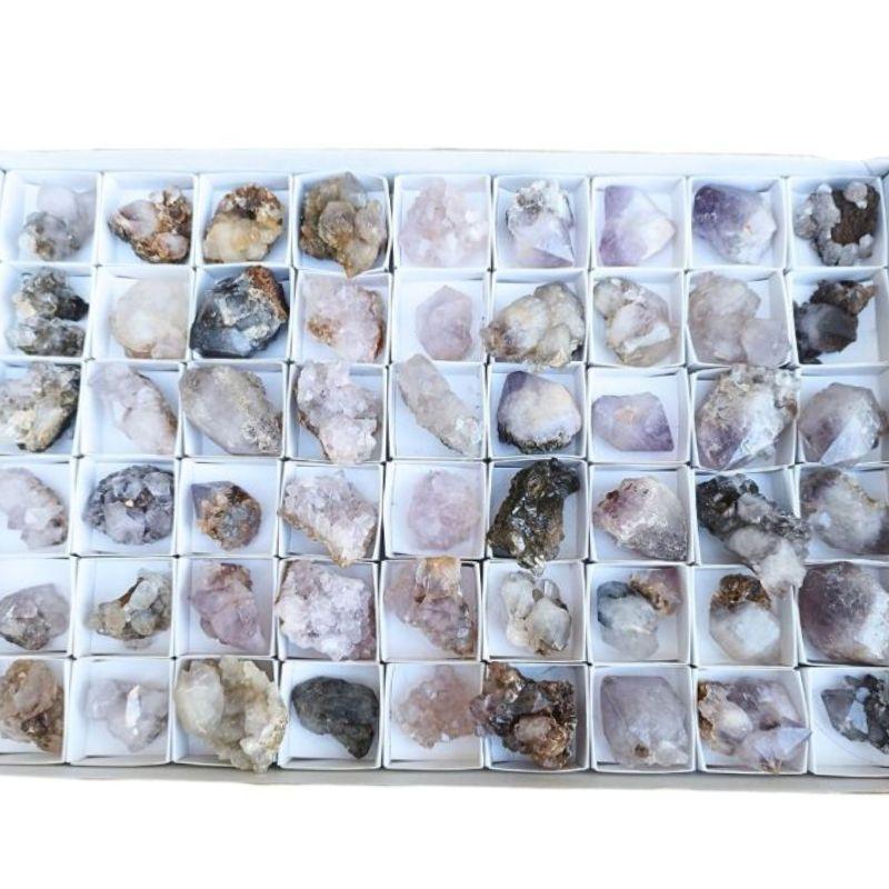 Lote Surtido Cuarzo y Amatista. 54 Un. (Murcia, España)