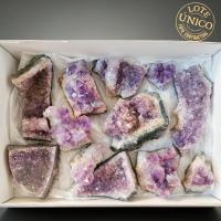 Amatista Drusa. Lote 12 Un.