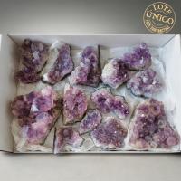 Amatista Drusa. Lote 14 Un.