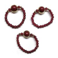 Anillo Granate (Bola 4mm). Set 3 Un.
