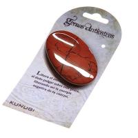 Gema Antiestrés Jaspe Rojo 60x40mm