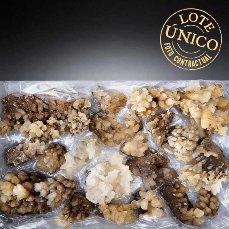 Aragonite (Málaga, Espagne). Lot de 4,3kg