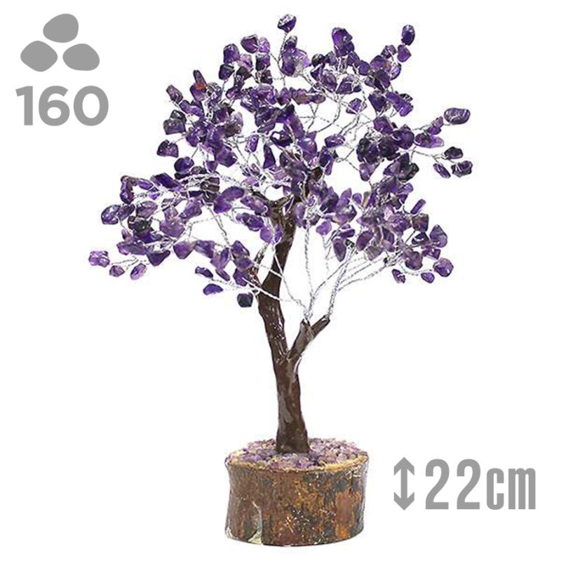Árbol Amatista (160 piedras)