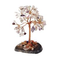 Árbol Fluorita (110 piedras) y base de Ágata