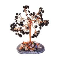 Árbol Ónix Negro (110 piedras) y base de Ágata