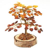 Árbol Ambar 10cm<br>(75 piedras aprox.)