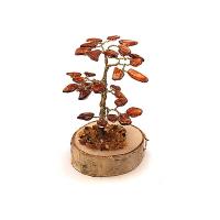 Árbol Ambar 8cm<br>(30 piedras aprox.)