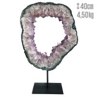 Aro de Amatista con soporte de forja 4,50 kg