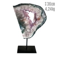 Aro de Amatista con soporte de forja 4,24 kg