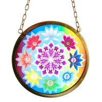 Atrapasol de cristal Chakras