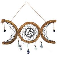 Atrapasueños Triple Luna (50cm).