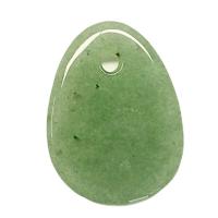 Colgante Plano Aventurina Verde (4x3cm)