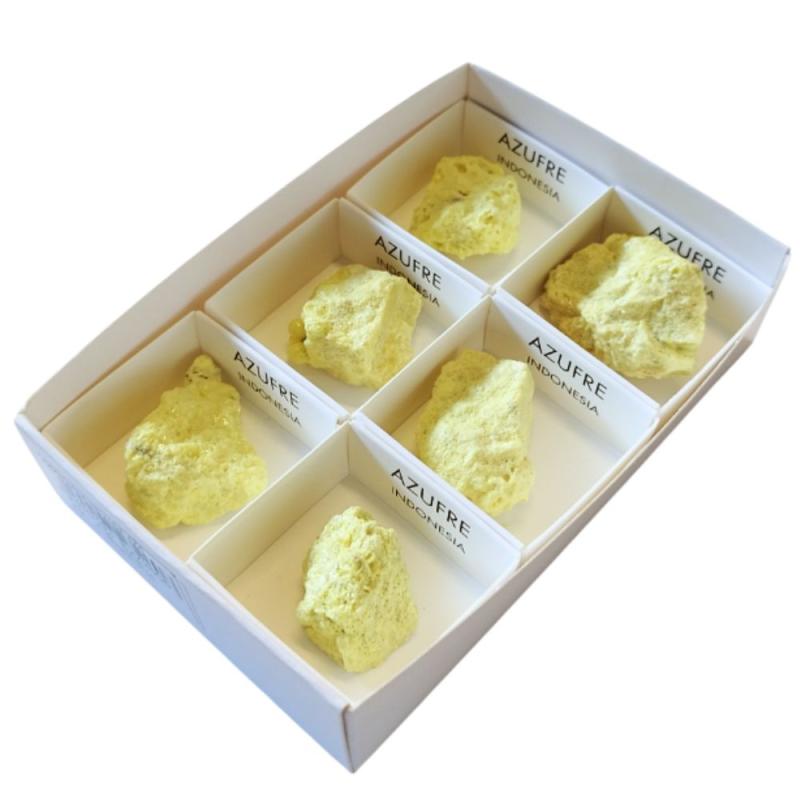 Azufre (Indonesia). Set 6 Un.