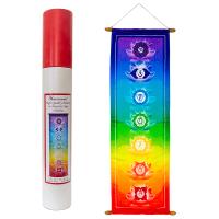 Banderola "Chakras" 100x30cm
