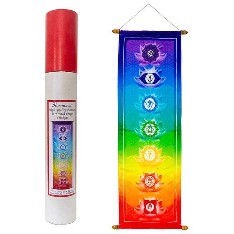Banderola "Chakras" 100x30cm