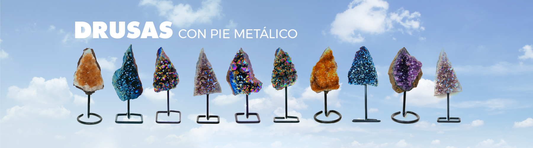 pie metalico