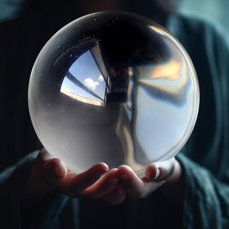 Bola Cristal Sintético 200mm