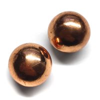 Bolas de Cobre 30mm. Set 2 un.