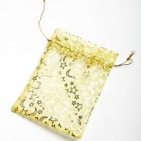Bolsa Estrella Luna Amarilla 13x18. Pack 100 un