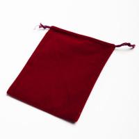Bolsa Velvet Granate 16x12cm. Pack 50 un