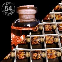 Botellita Cobre. Set 54 un.