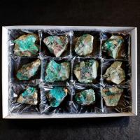 Brochantita (Chile). Lote 12 Un.