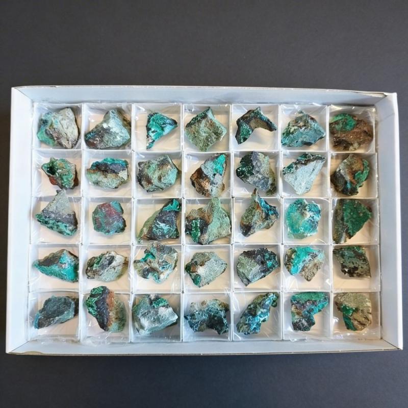 Brochantita (Chile). Lote 35 Un.