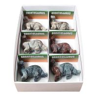 Brontosaurus de Esteatita (set 6u.)