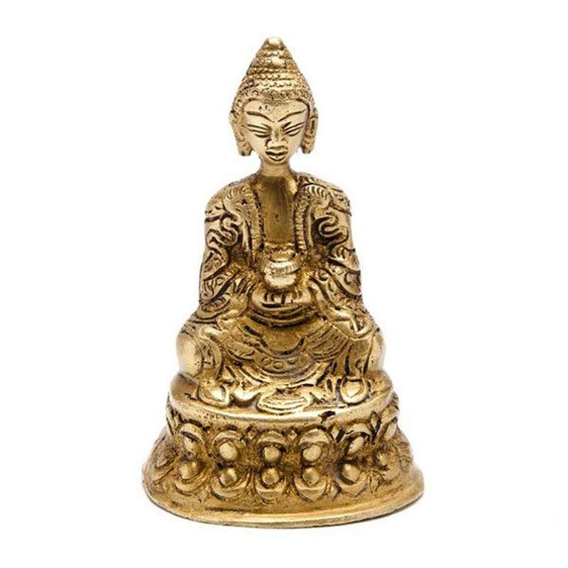 Buda Meditación Bronce 10x6cm