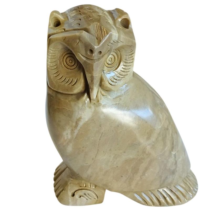 Búho de Esteatita (15 x 6,5cm)