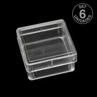 Caja Plástico 40x40x20 mm. Set 6UN
