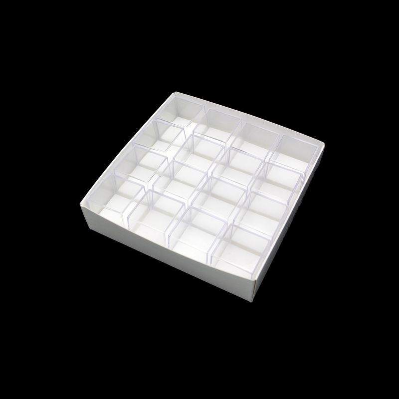 Boîte PVC 30x30x28mm. Set 16 uni.